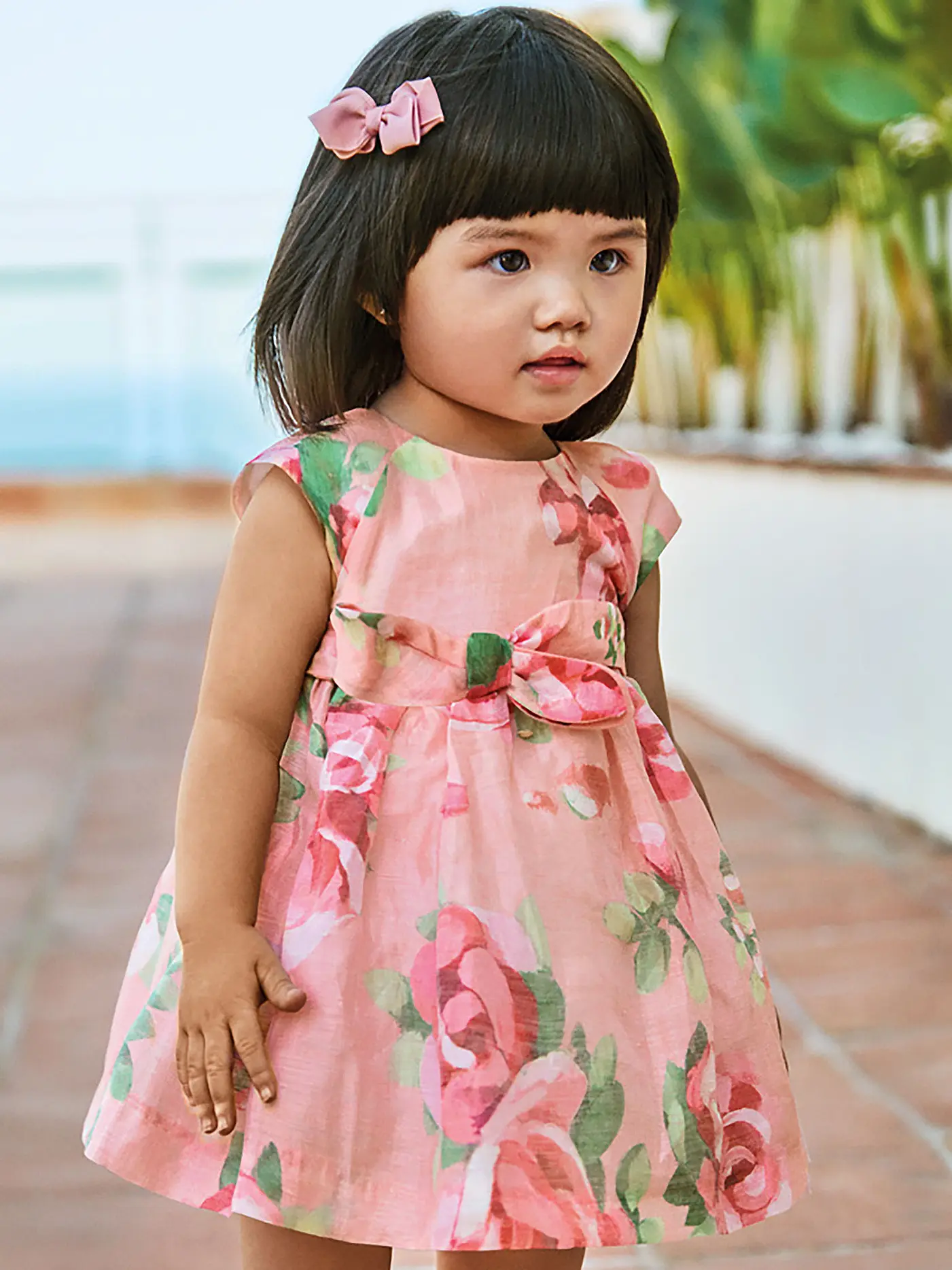 MAYORAL | Baby Leinenkleid | 